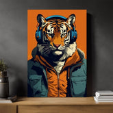 Immagine TIGER VIBES | Tela italiana